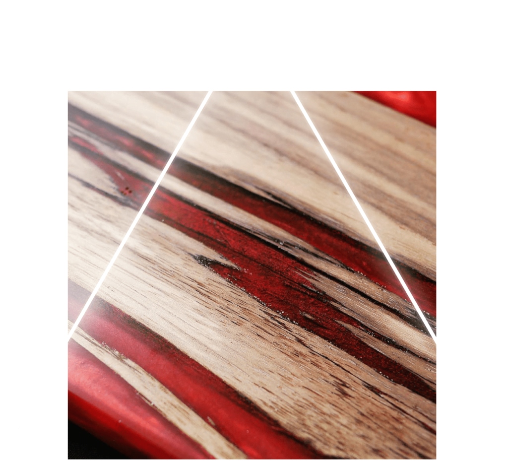 Triangle néon résine